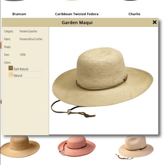 PANTROPIC BEIGE PANAMA SUMMER STRAW SUN HAT NEW WIDE BRIM SOUTHWEST FEDORA